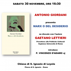 Marx o del desiderio